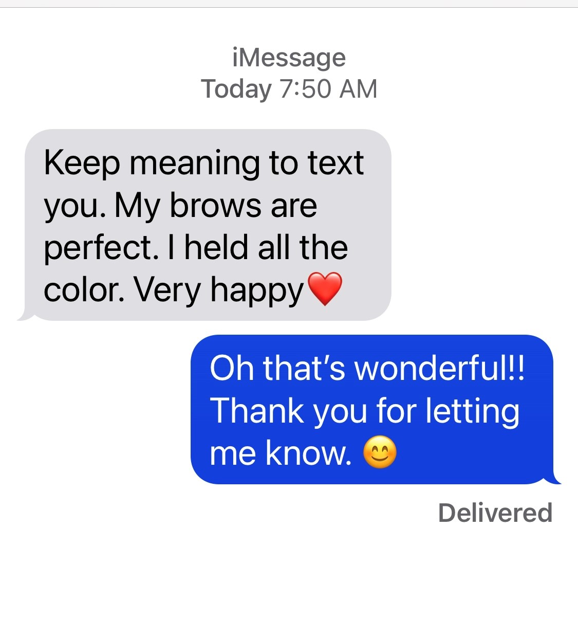  | AI Permanent Cosmetics Testimonial