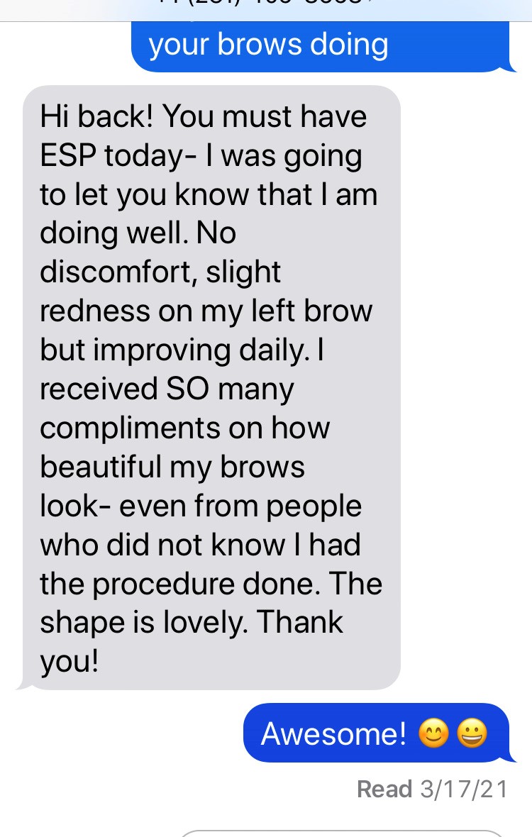  | AI Permanent Cosmetics Testimonial